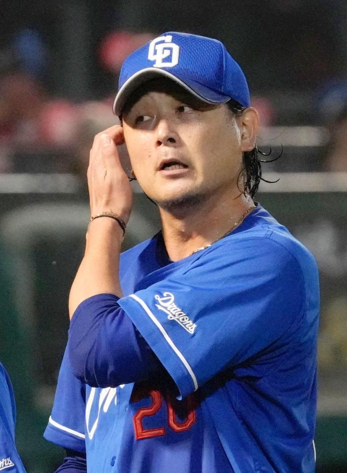　５回４失点で３勝目を挙げた先発の涌井