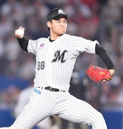 　最終回をピシャリと抑えてプロ初セーブを挙げた中森（撮影・開出牧）