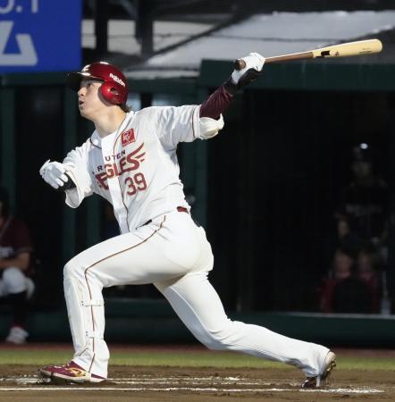 楽４-０中（１２日）　連敗を４で止めた楽天