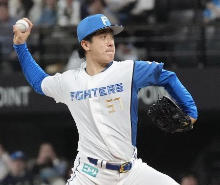 　ヤクルト戦に先発した日本ハム・北山＝エスコンフィールド