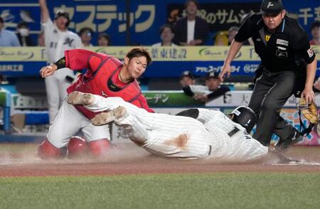 ロッテ・藤原「確実にアウトだと思った」“神スライディング”を自ら解説