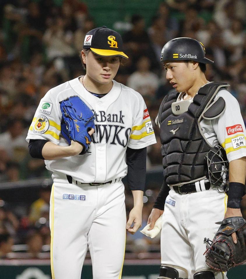 　２回途中で降板する前田純