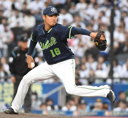 ヤクルト・奥川　六回途中降板で初勝利ならず　１カ月ぶり今季６試合目の先発