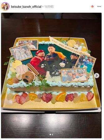 　狩野恵輔氏のインスタグラム（ｋｅｉｓｕｋｅ＿ｋａｎｏｈ＿ｏｆｆｉｃｉａｌ）より