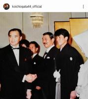 　緒方耕一氏のインスタグラム（ｋｏｉｃｈｉｏｇａｔａ４４＿ｏｆｆｉｃｉａｌ）より