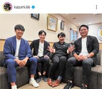 　斉藤和巳３軍監督のインスタグラム（ｋａｚｕｍｉ．６６）より