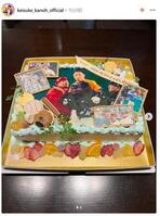 　狩野恵輔氏のインスタグラム（ｋｅｉｓｕｋｅ＿ｋａｎｏｈ＿ｏｆｆｉｃｉａｌ）より