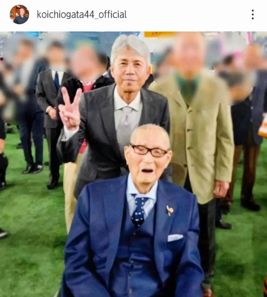 　緒方耕一氏のインスタグラム（ｋｏｉｃｈｉｏｇａｔａ４４＿ｏｆｆｉｃｉａｌ）より