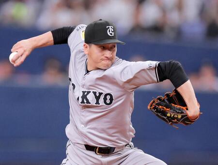 　９回、３番手で登板する大勢