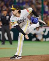 　ＤｅＮＡ戦に先発した上沢