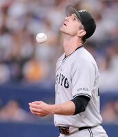 　５回、先制を許したグリフィン