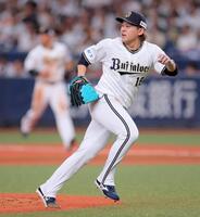 　８回、泉口に同点打を許す宮城