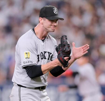 巨人・グリフィン奮投　防御率は０・７８まで良化