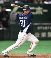 　１度目の西武時代の佐藤龍＝２０１９年４月