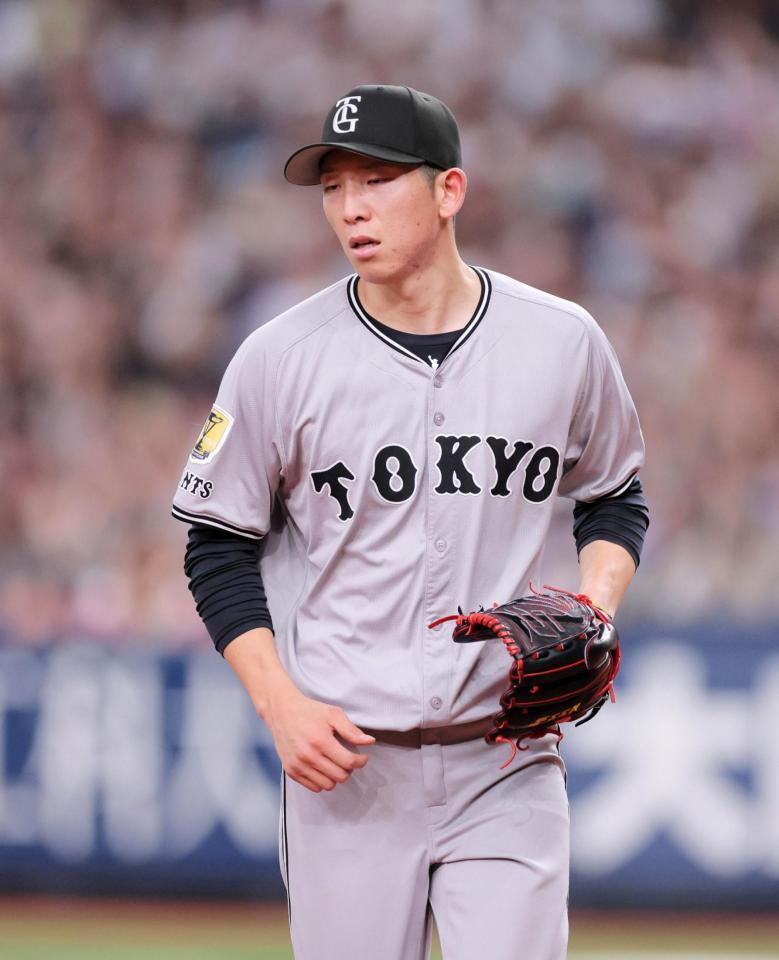 　５回、森に勝ち越し打を許した戸郷