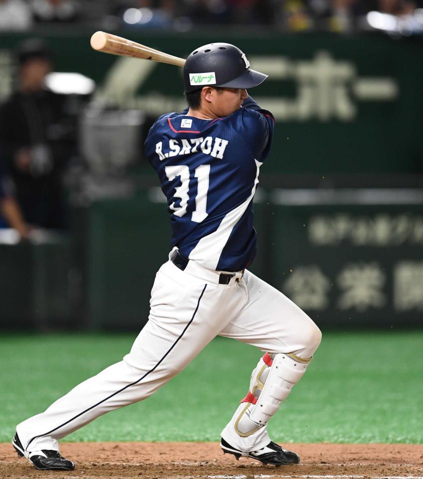 　１度目の西武時代の佐藤龍＝２０１９年４月