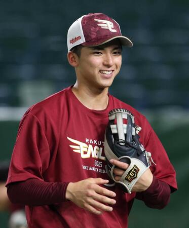 楽天・ドラ１宗山　神宮＆マツダ“凱旋ウィーク”　家族や元チームメートに「元気にプレーしているところを見てもらいたい」