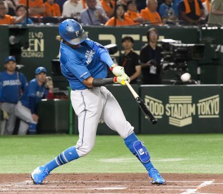 巨1-4日(17日) 日ハムが一発攻勢