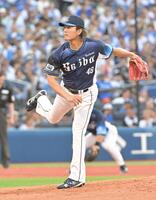 　先発の今井（撮影・持木克友）