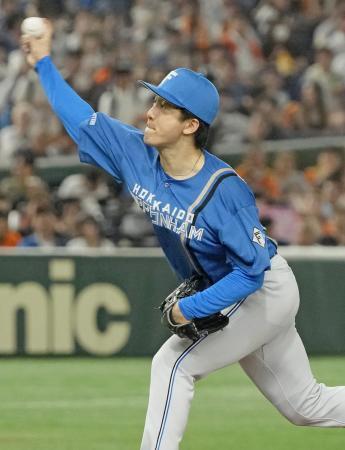 巨１-４日（１９日）　日本ハム北山、快投で５勝目