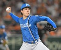 力投する先発の北山（撮影・伊藤笙子）