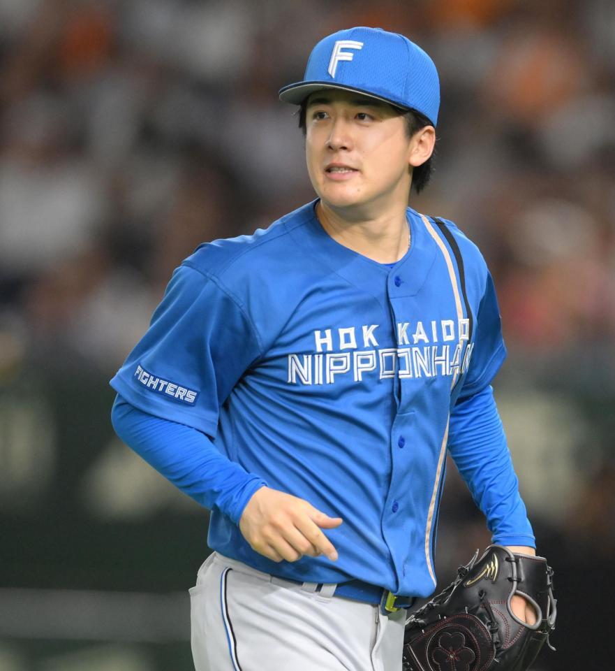 　６回までパーフェクトに抑えた北山（撮影・伊藤笙子）