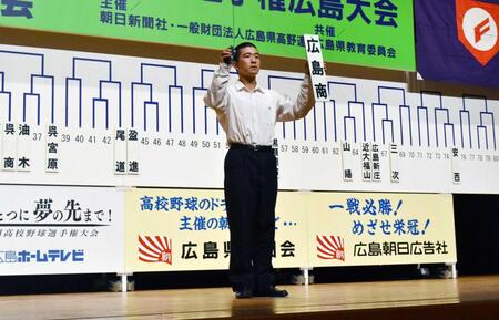 ノーシード広島商「一戦必勝」で聖地へ 今春センバツ8強 高校野球広島大会組み合わせ抽選