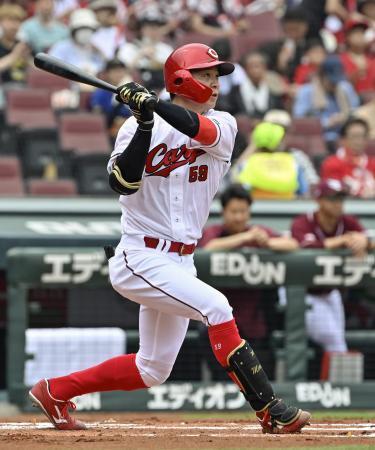 広8-3楽(21日) 広島、今季最多の4本塁打で快勝