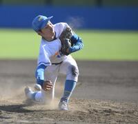 　紅白戦で好投した東大・渡辺向輝（撮影・伊藤笙子）