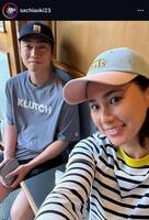 　青木佐知さんインスタグラム（ｓａｃｈｉａｏｋｉ２３）より