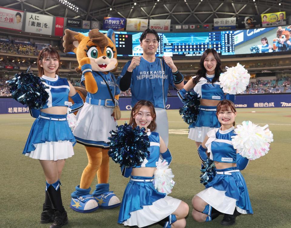 　古巣で打点を挙げた郡司（撮影・佐々木彰尚）