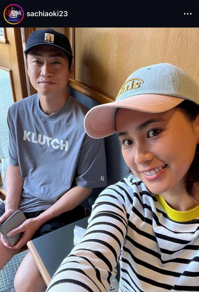 　青木佐知さんインスタグラム（ｓａｃｈｉａｏｋｉ２３）より