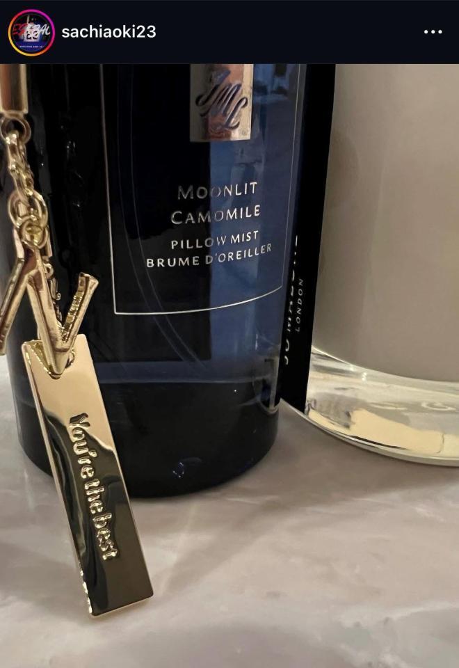 　青木佐知さんインスタグラム（ｓａｃｈｉａｏｋｉ２３）より