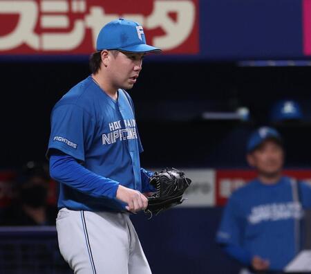 　３回、４点目を失った金村（撮影・佐々木彰尚）