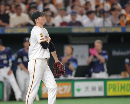 巨人が零敗で４位後退　連勝が２で止まり再び貯金ゼロに　先発・戸郷は５回３失点で６敗目、４四死球と制球が定まらず