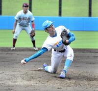 　３戦連続１回無失点とアピールした東大・渡辺