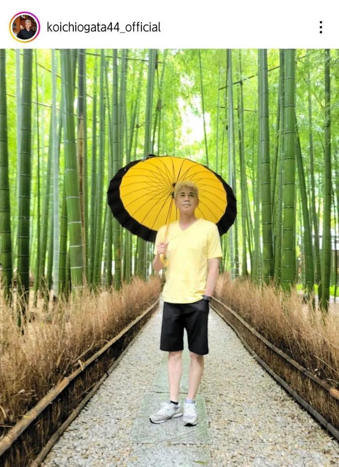 　緒方耕一氏のインスタグラム（ｋｏｉｃｈｉｏｇａｔａ４４＿ｏｆｆｉｃｉａｌ）より