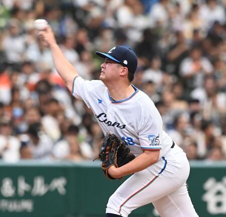 西武・渡辺　今季最長８回２失点　力投実らず黒星も「カットボール、カーブが良かった」手応え投球