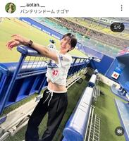　砂田葵さんのインスタグラム（＠＿．ａｏｔａｎ．＿）から