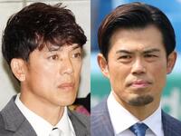 　松井稼頭央（左）と今江敏晃