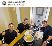 　西武・炭谷のインスタグラム（＠ｇｉｎｊｉｒｏ＿ｓｕｍｉｔａｎｉ２７）から
