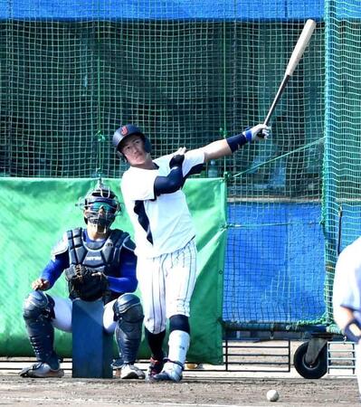 創価大・立石３連覇へ闘志　今秋ドラ１候補内野手「少しでも貢献します」　日米大学野球直前合宿