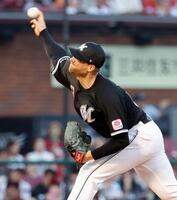 　楽天戦に先発したボス