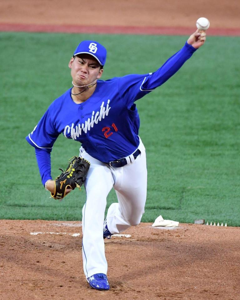 　プロ初勝利を目指し奮投する金丸（撮影・佐藤厚）