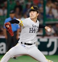 　日本ハム戦に先発した松本晴