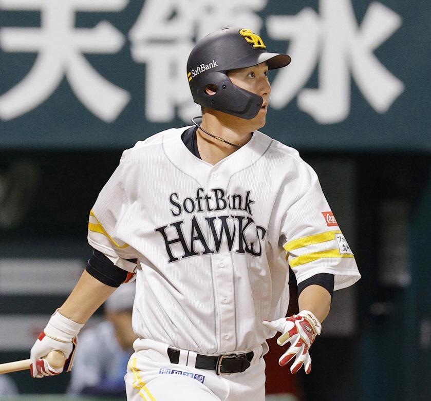 　ソフトバンク・秋広（提供・共同通信社）