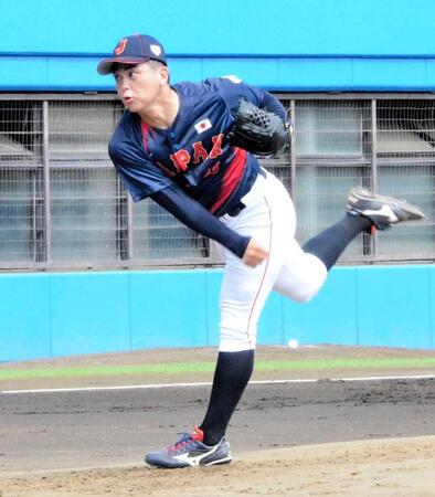 青学大・中西　プロ相手に堂々投球　４回自責０、変化球に手応え「良い反応が見て取れた」