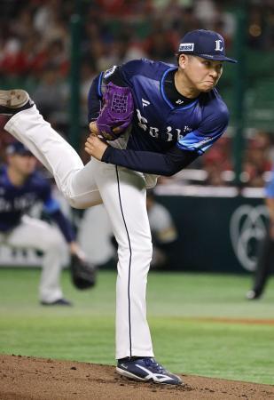 ソ０-１西（４日）　武内、７回無失点で４勝目
