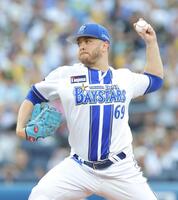 　阪神戦に先発するケイ（撮影・西岡正）