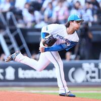 　先発する細野（撮影・中島達哉）